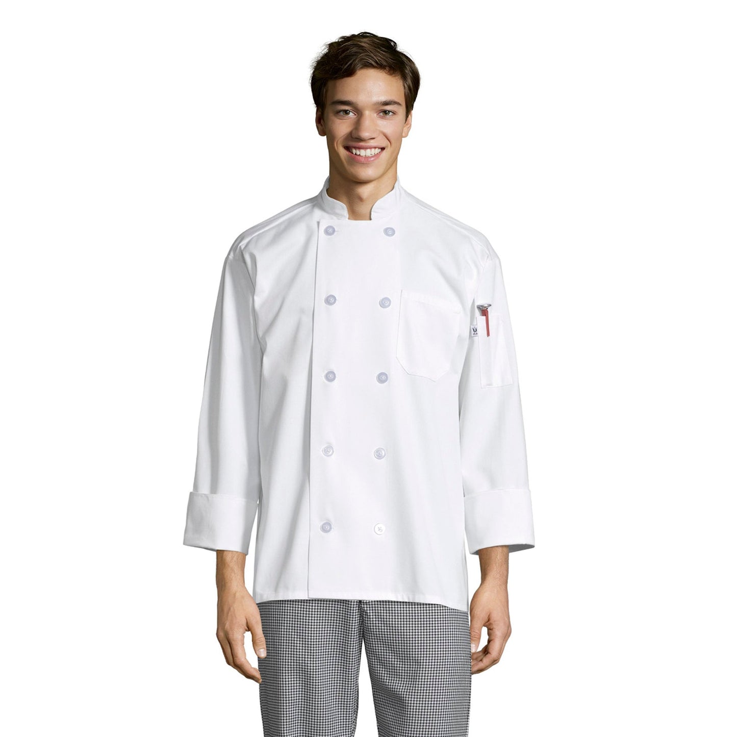 Spun Poly Workhorse Chef Coat #0402P **CLOSEOUT**