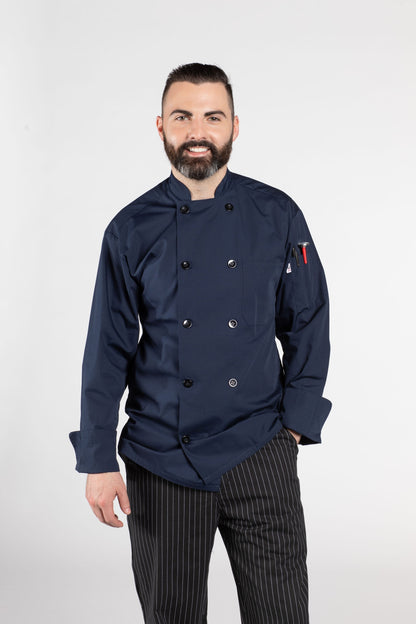 Classic Poplin Chef Coat #0413 *Closeout* (All Sales Final No Returns)