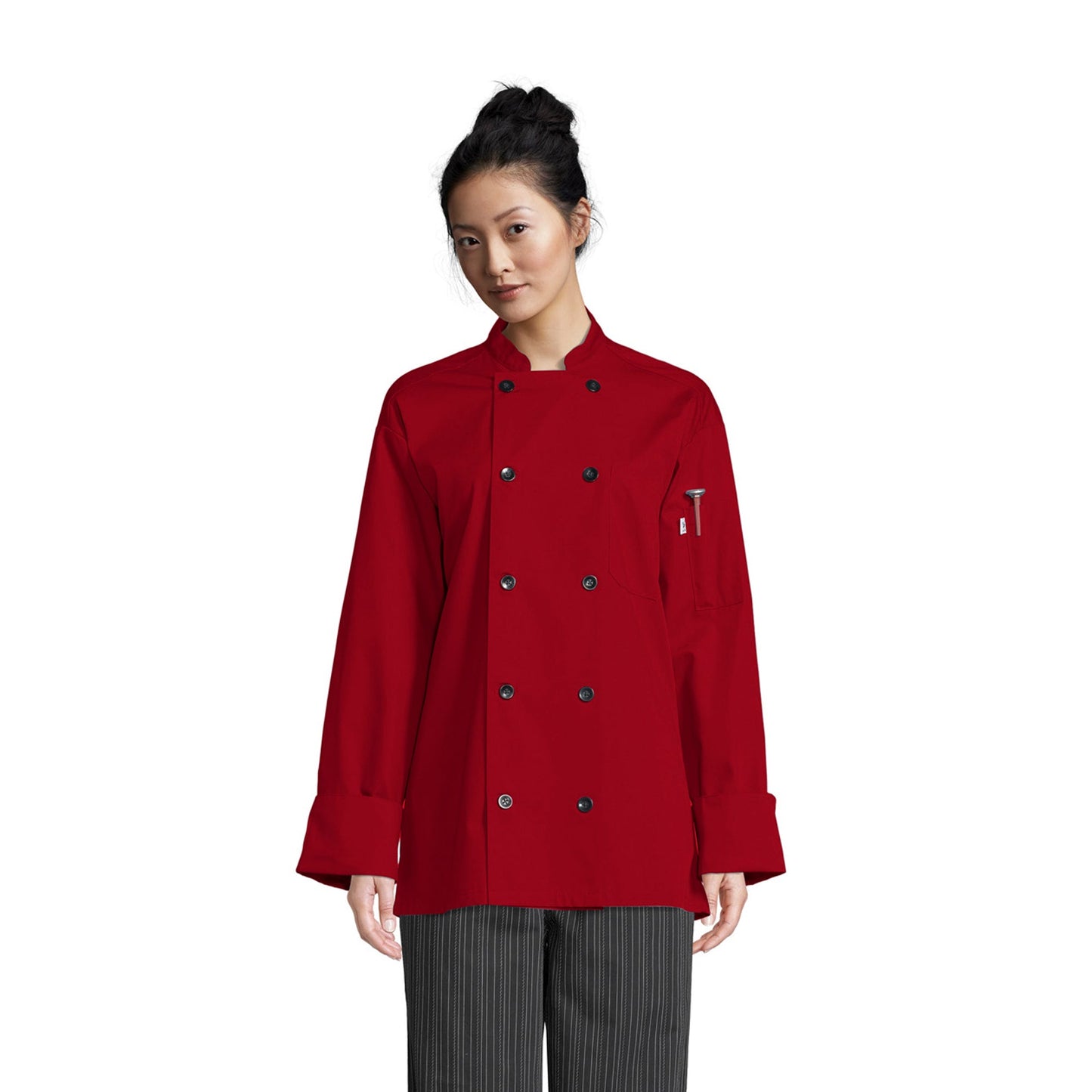 Classic Poplin Chef Coat #0413 *Closeout* (All Sales Final No Returns)