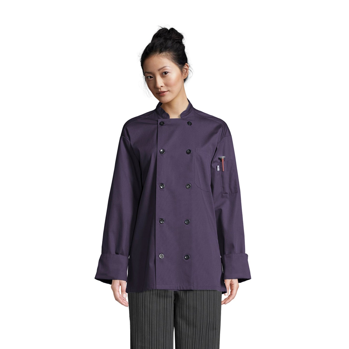 Classic Poplin Chef Coat #0413 *Closeout* (All Sales Final No Returns)