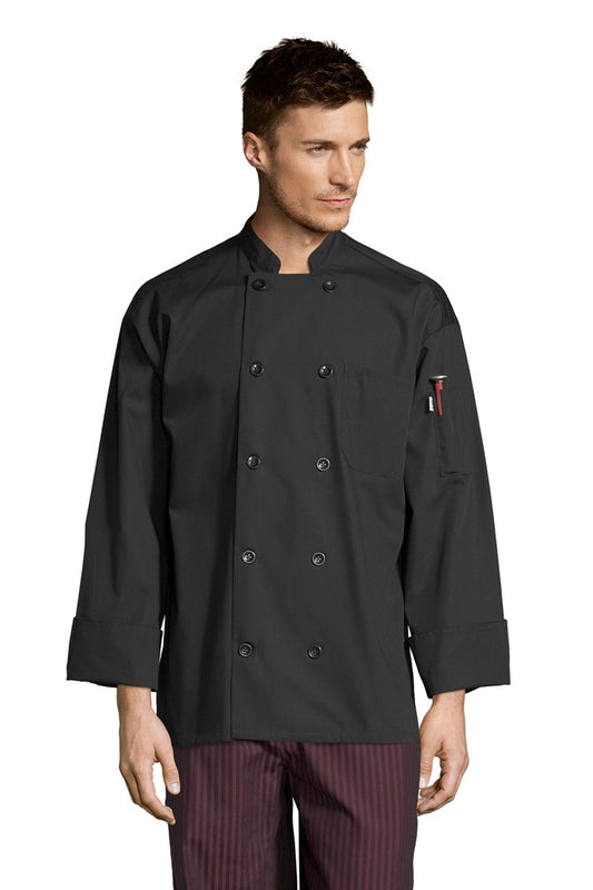 Spun Poly Expediter Chef Coat #0413P