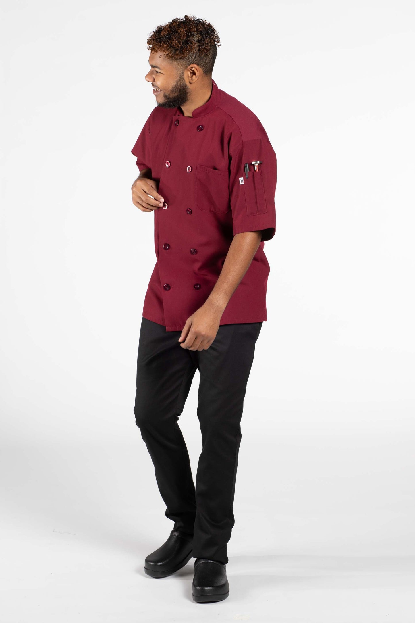 Delray Pro Vent Chef Coat #0421 (WFC)