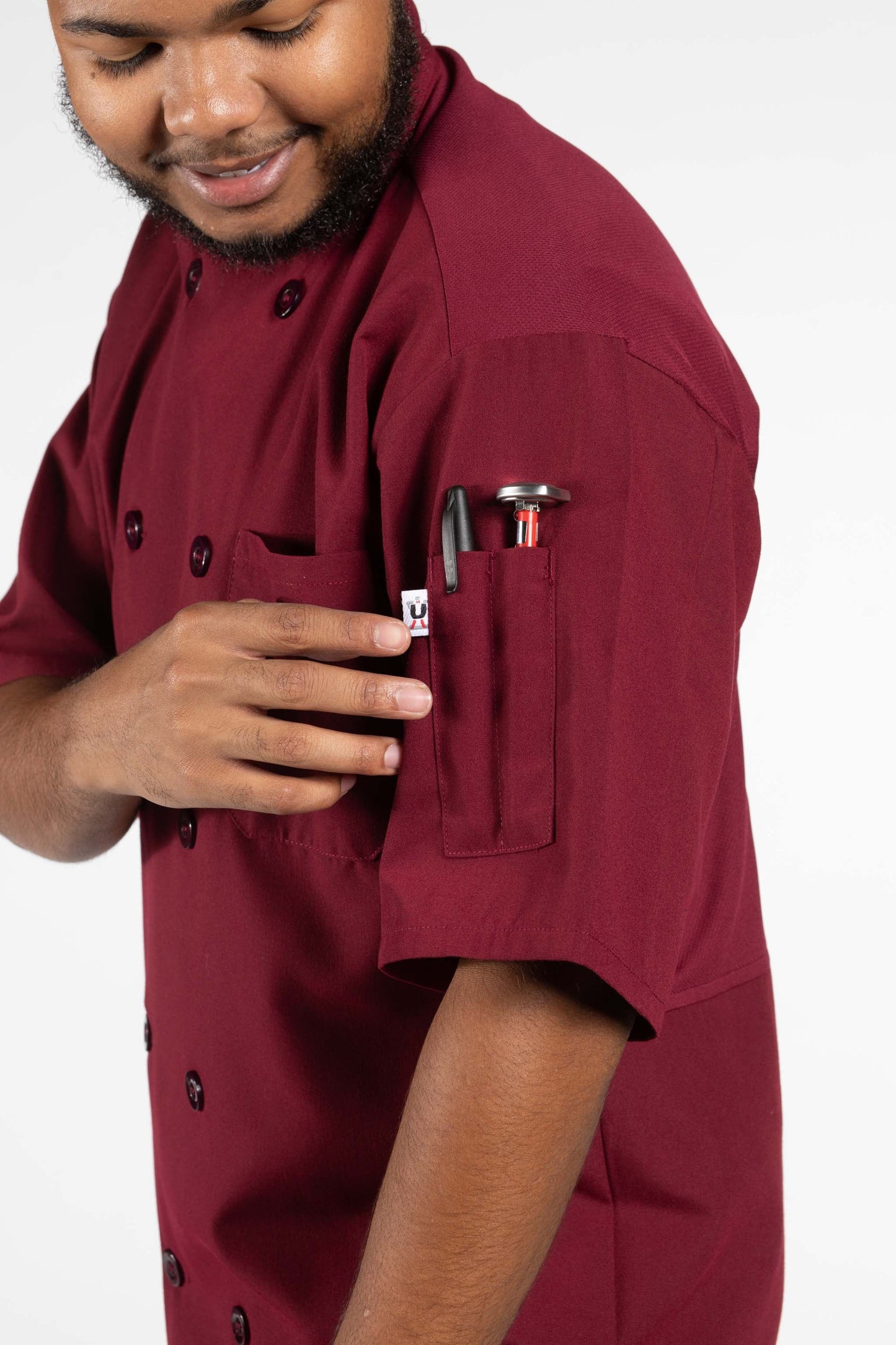 Delray Pro Vent Chef Coat #0421 (WFC)