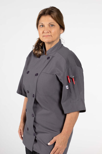 Delray Pro Vent Chef Coat #0421 (WFC)