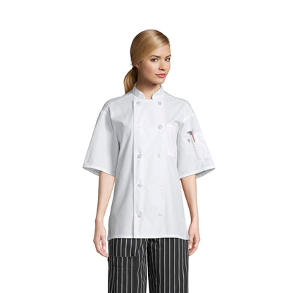 Spun Poly Specialist Pro Vent Chef Coat #0421P **CLOSEOUT**