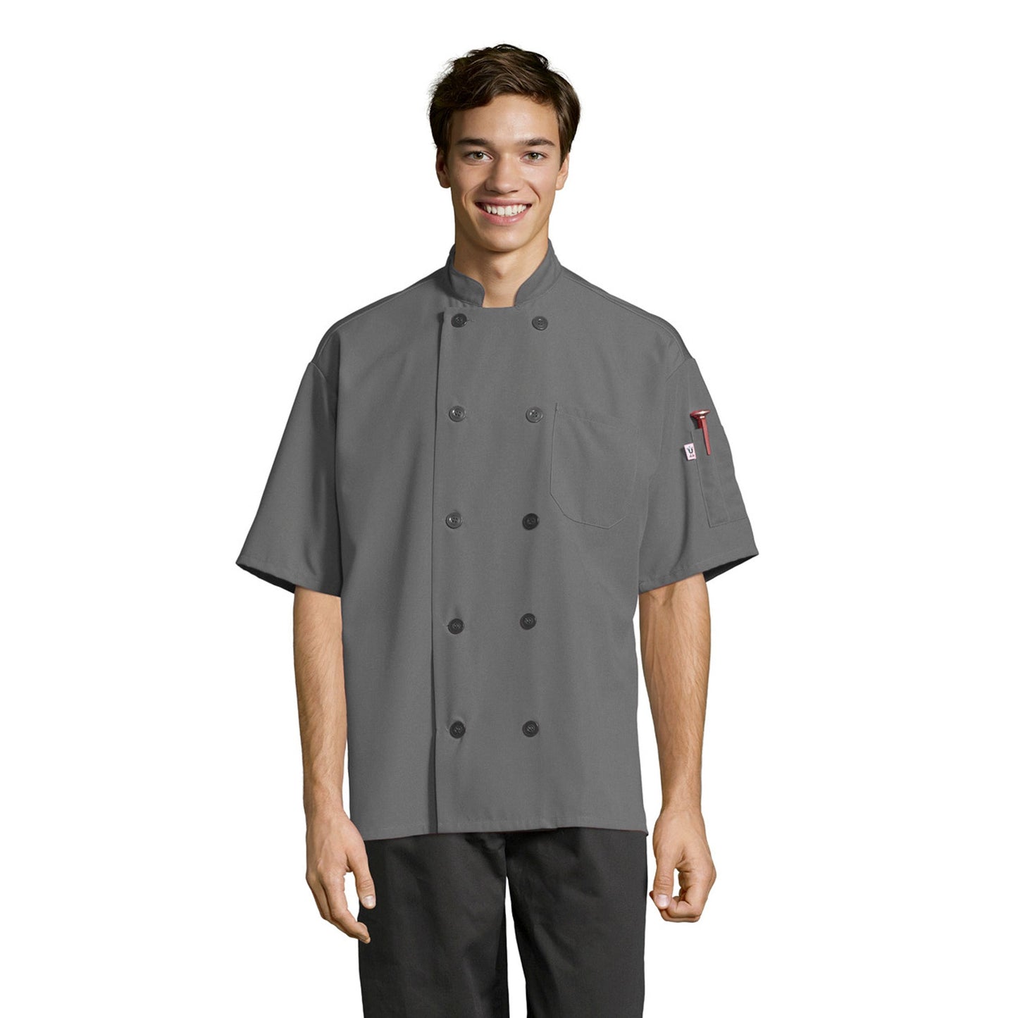 Spun Poly Specialist Pro Vent Chef Coat #0421P **CLOSEOUT**