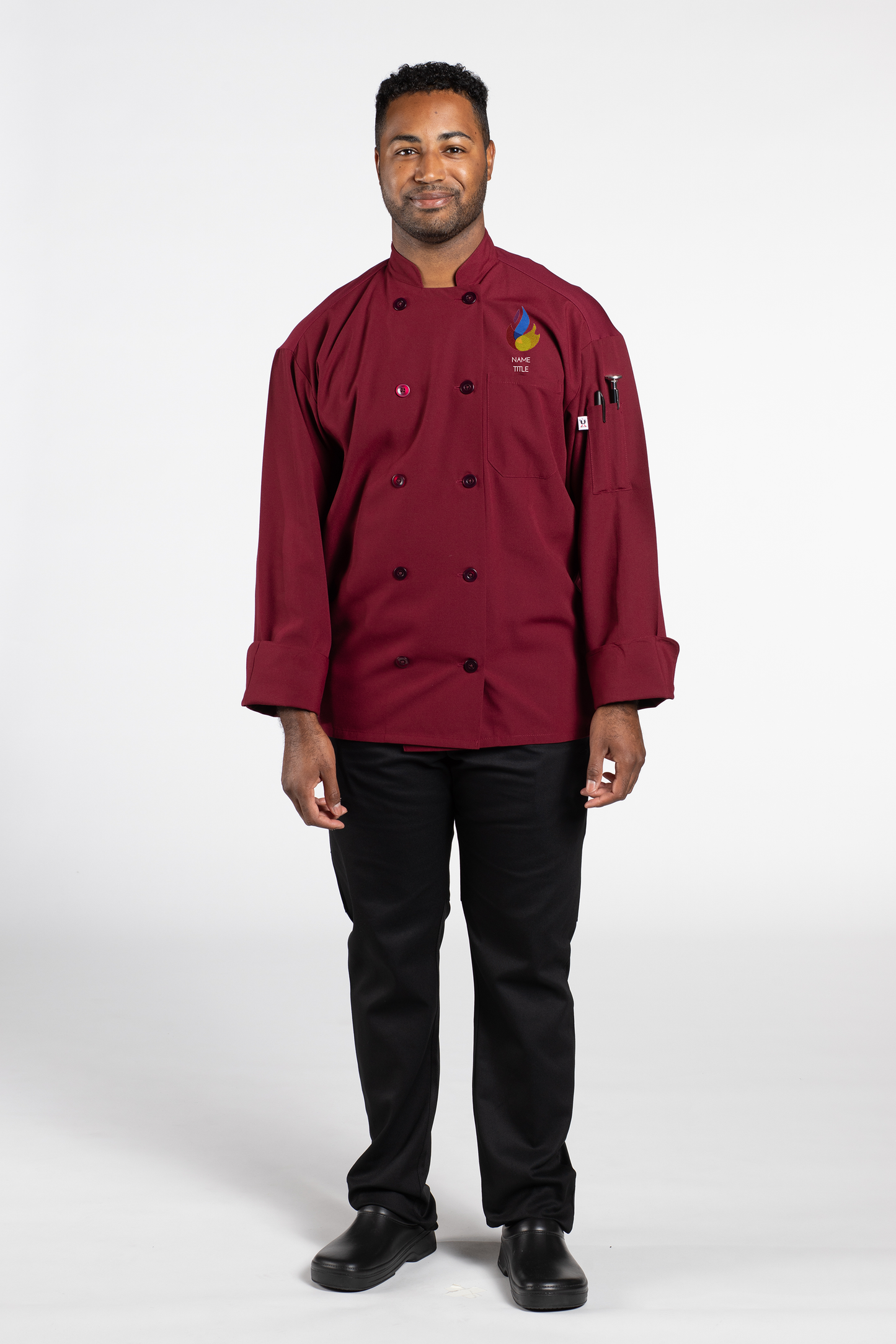 Classic Poplin Pro Vent Chef Coat #0422 (WFC)