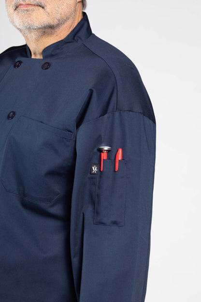 Classic Poplin Pro Vent Chef Coat #0422