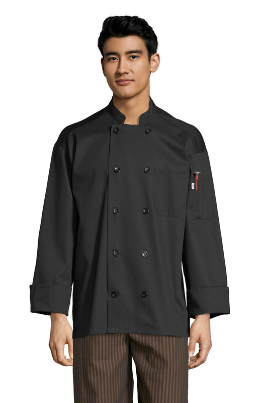 Spun Poly Workhorse Pro Vent Chef Coat #0426P