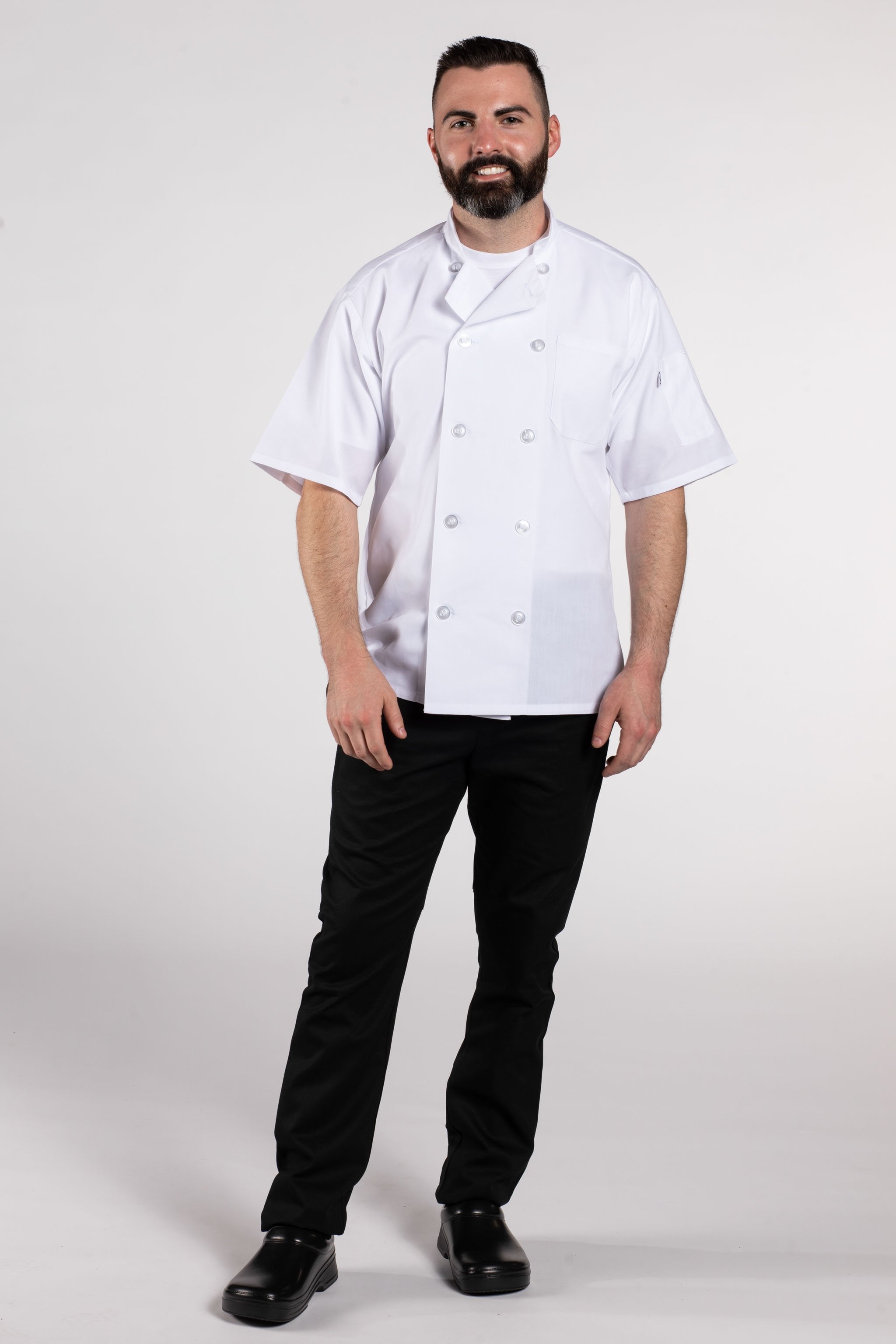 Veteran Chef Coat #0433P (All Sales Final No Returns)