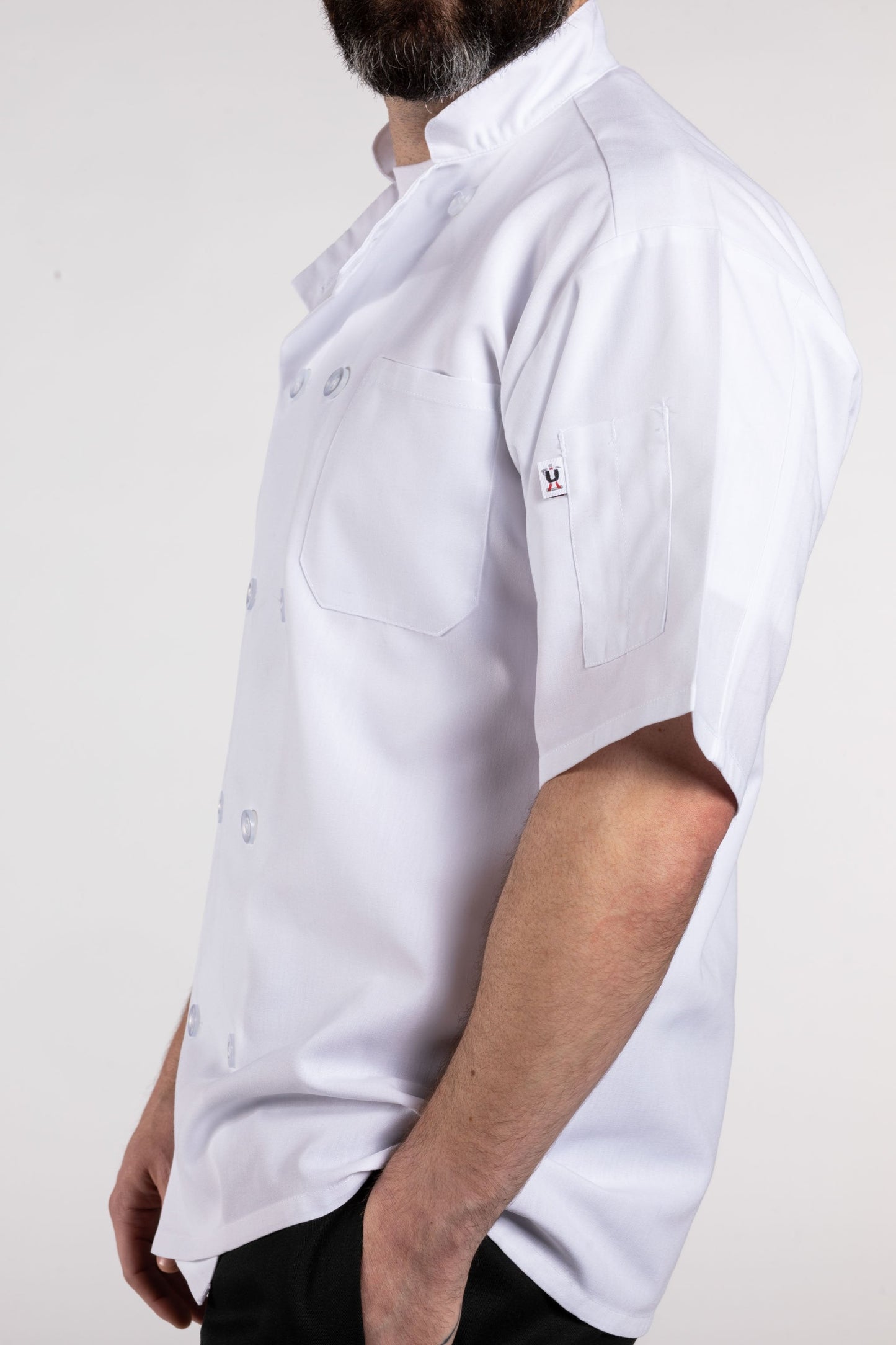 Veteran Chef Coat #0433P (All Sales Final No Returns)