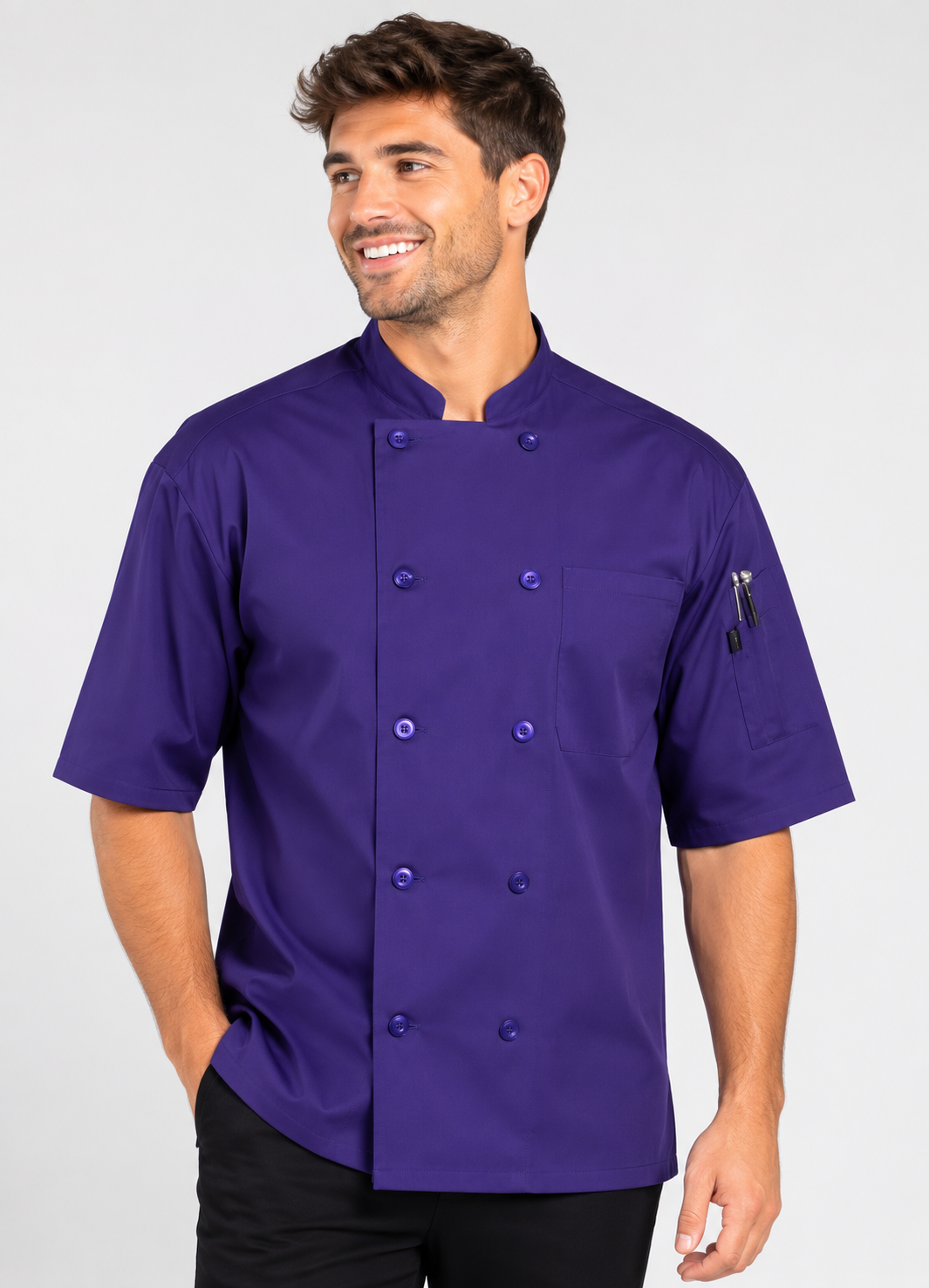 Delray Pro Vent Chef Coat #U0421