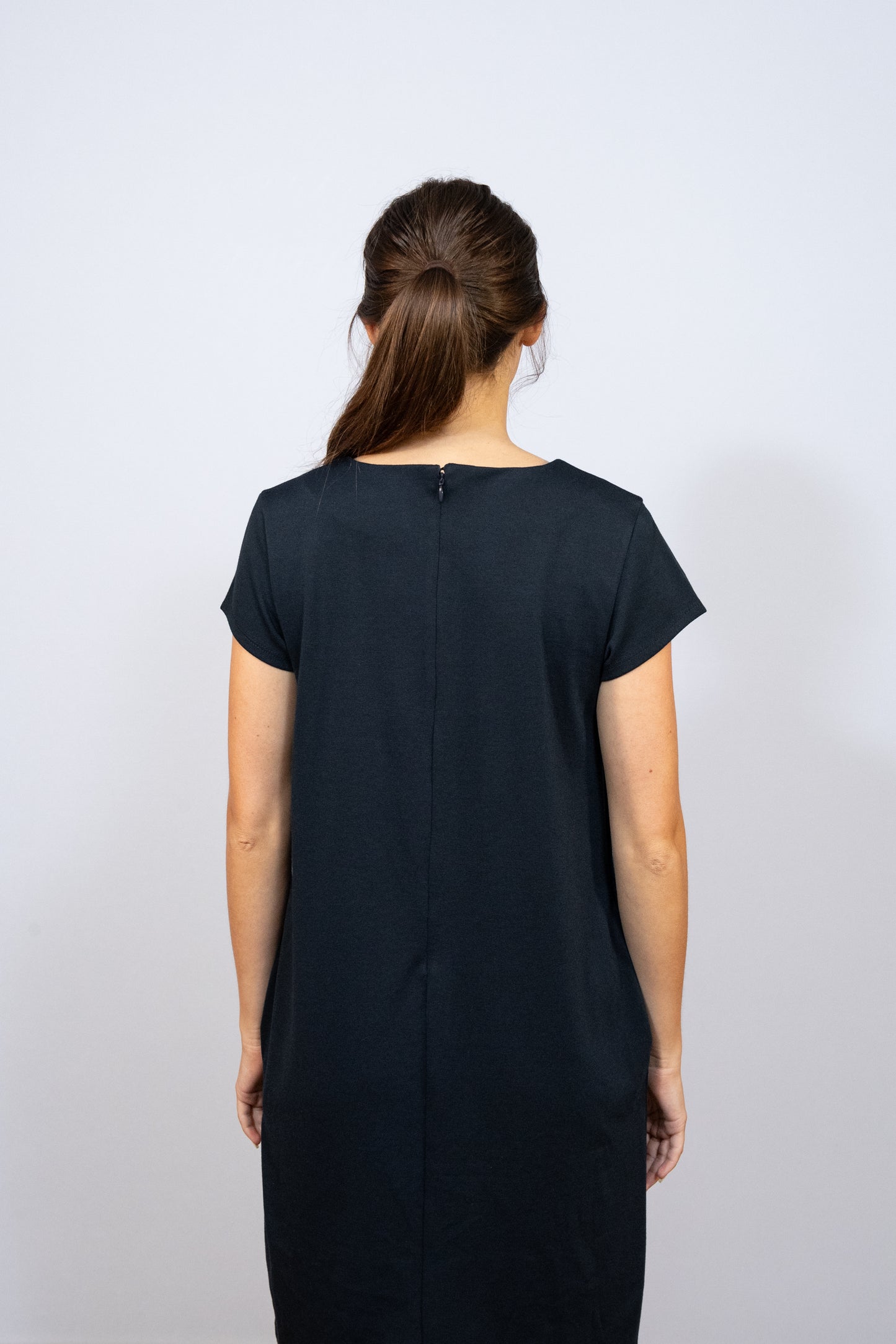 PONTE DRESS WOMEN'S SHORT SLEEVE #PD2801
