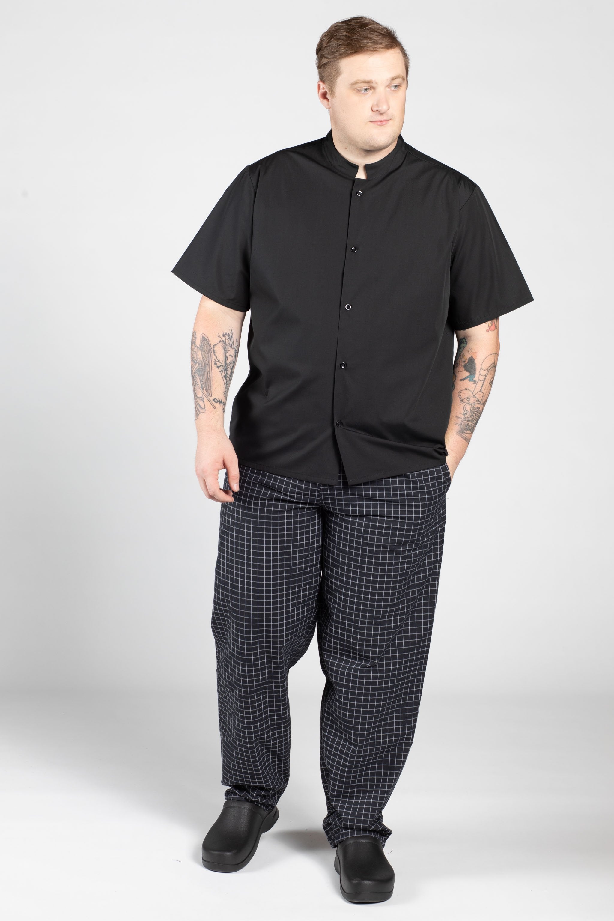 Mandarin Collar Shirt #U0921