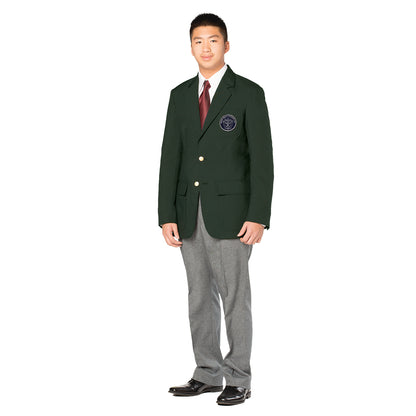 MEN'S REGULAR S/B BLAZER W/PATCH POCKETS