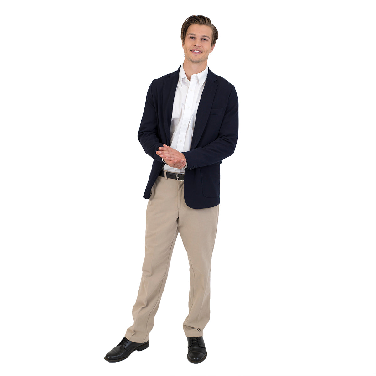 MEN'S REGULAR UNLINED KNIT BLAZER