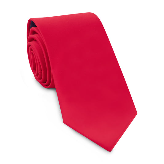 4 IN HAND POLY SATIN NARROW TIE