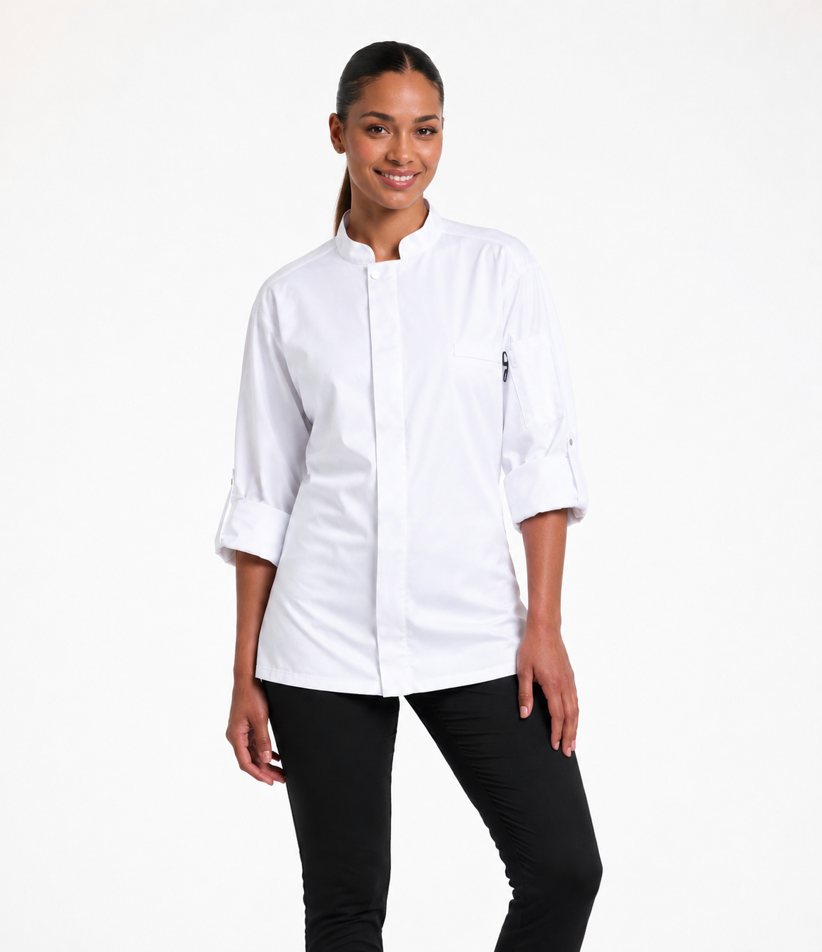 Pescara Lycra Performance Chef Coat #U0720