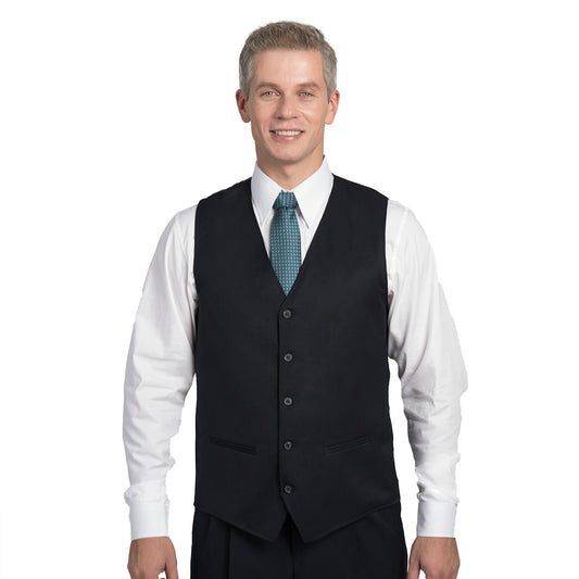 MEN'S V NECK LINED VEST