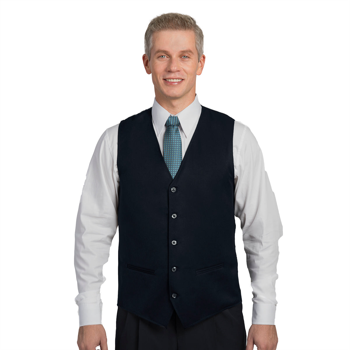 MEN'S V NECK LINED VEST