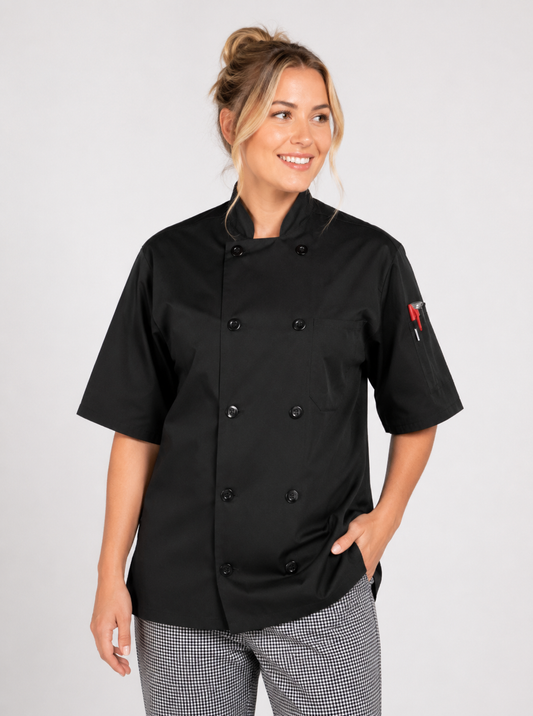 Delray Pro Vent Chef Coat #U0421