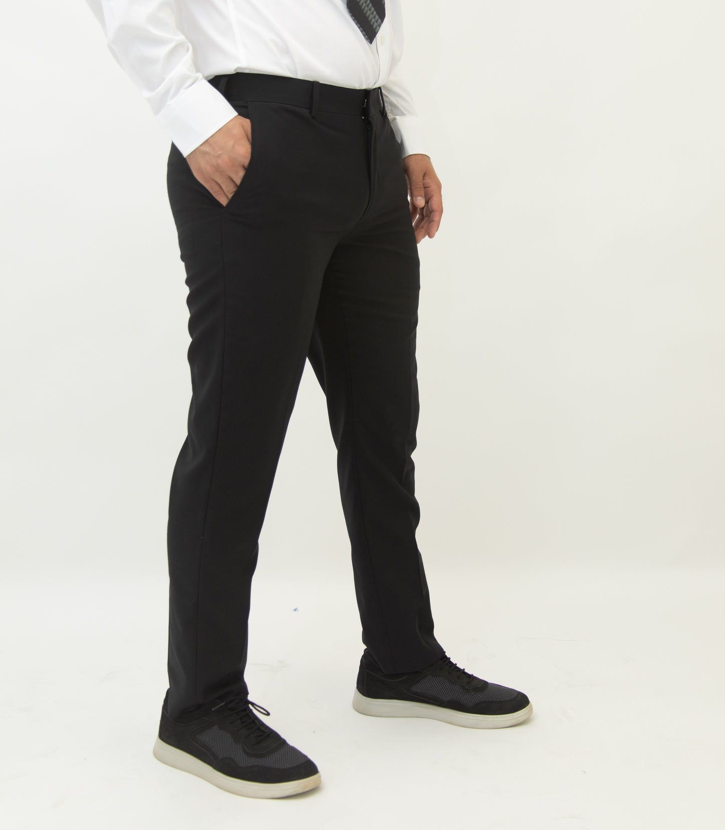 MEN'S SLIM FIT PREMIUM TAILORED FRONT PANTS