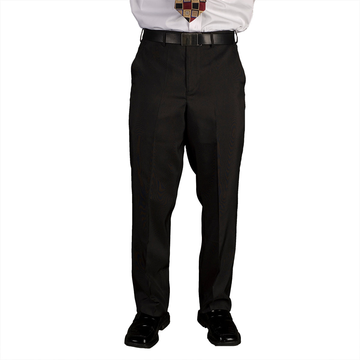 MENS EASYWEAR PLAIN FRONT PANT