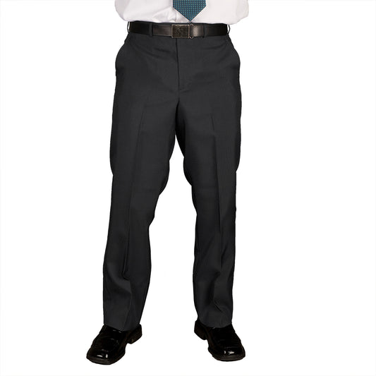 MENS EASYWEAR PLAIN FRONT CUSTOM PANT