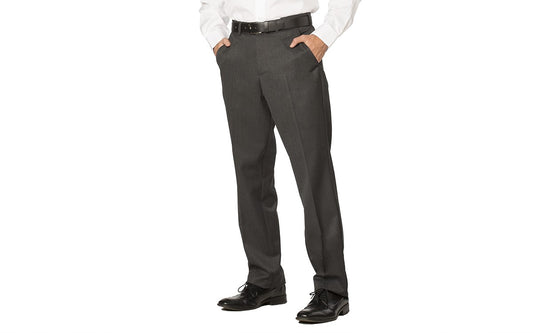 Men’s Easywear Plain Front Pant #12500-HEA