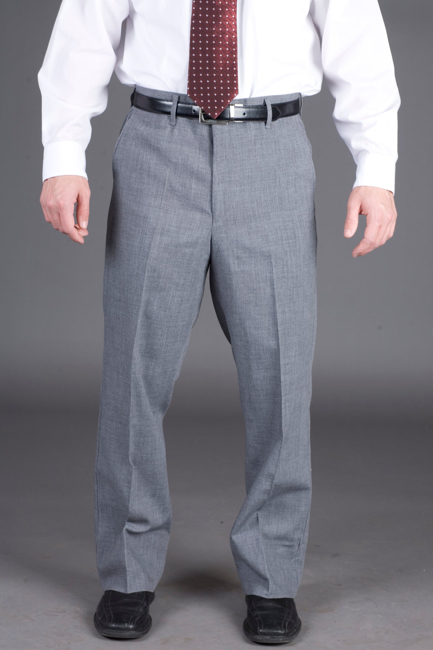 MENS EASYWEAR PLAIN FRONT PANT