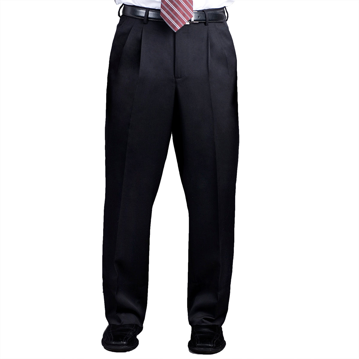 MEN'S PLEATED FRONT PANT