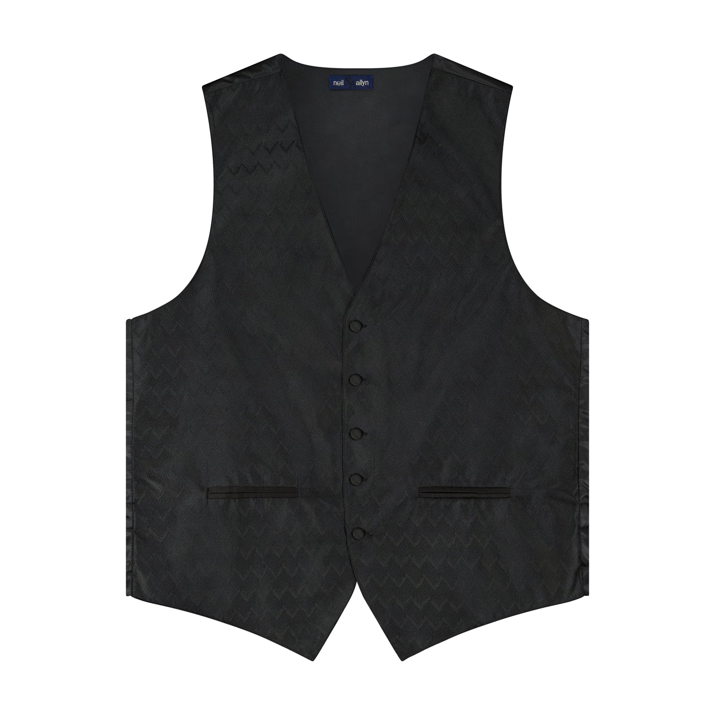 MENS FASHION VEST SEPARATE - BLACK