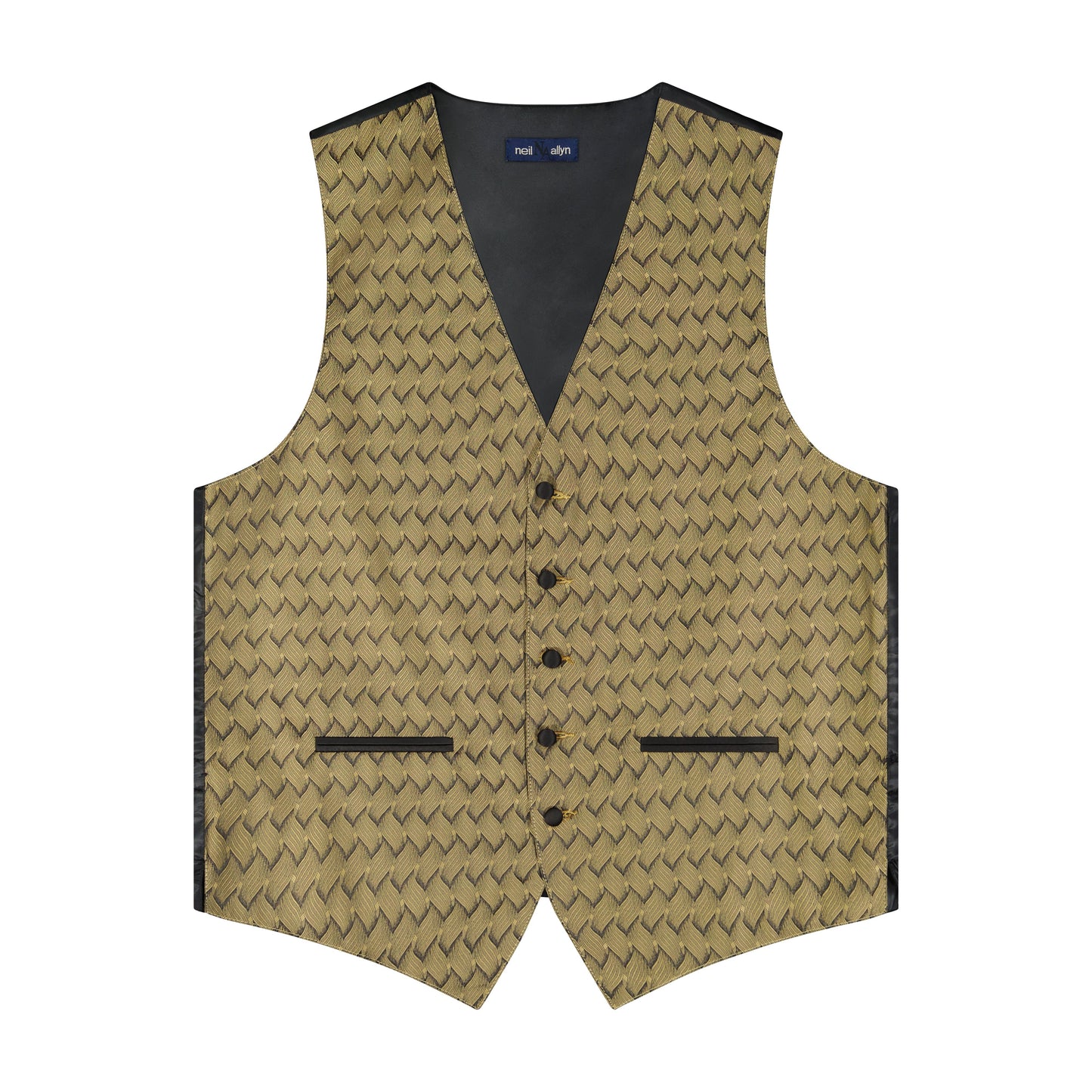 MENS FASHION VEST SEPARATE - GOLD