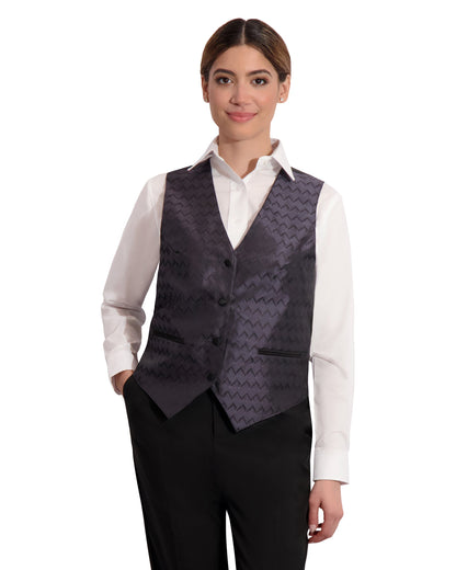 WOMENS FASHION VEST SEPARATE - CHARCOAL