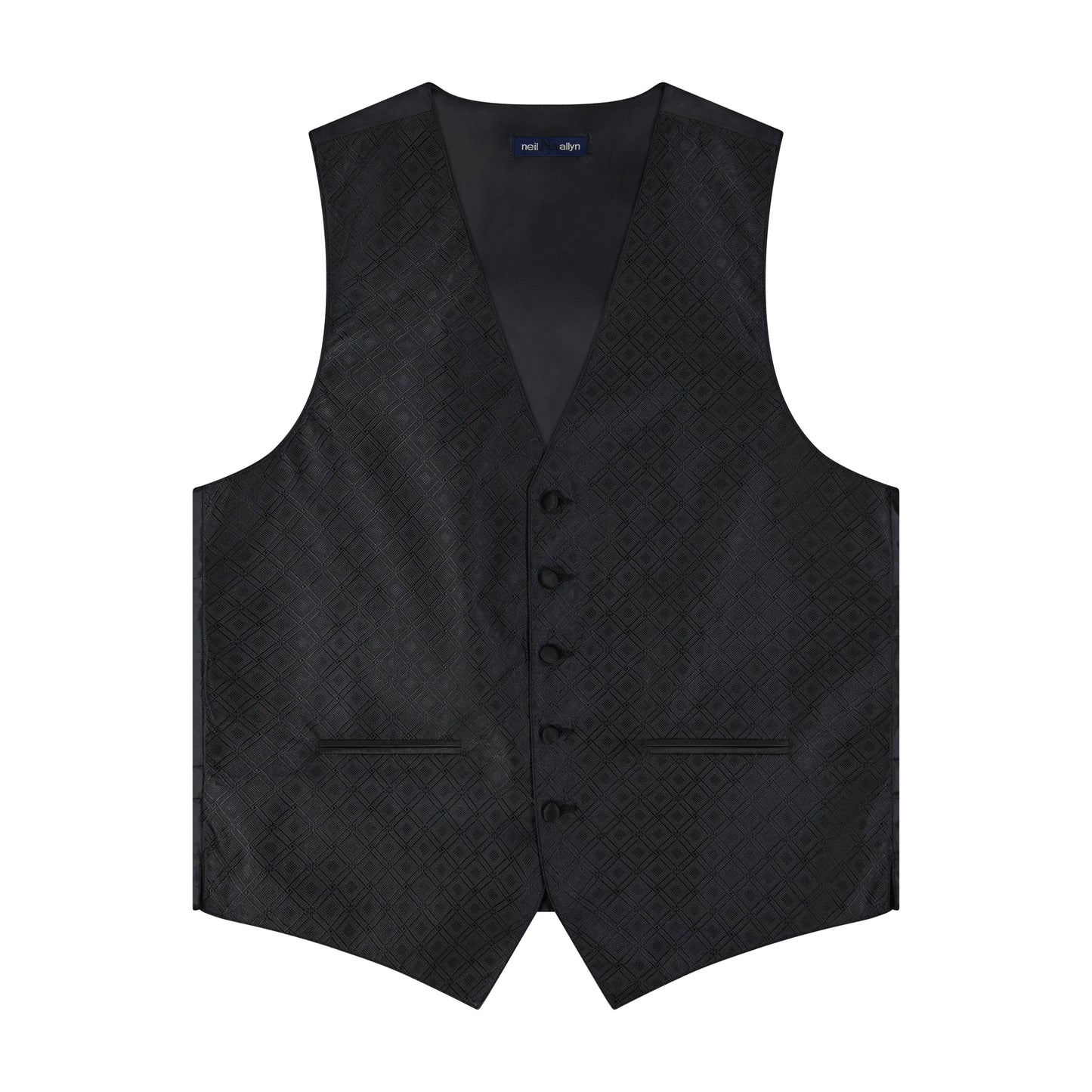 MENS FASHION VEST SEPARATE - BLACK