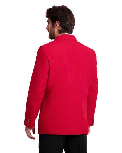 CLASSIC CORPORATE BLAZER - RED