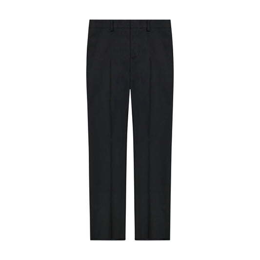 FITTED POLY COMFORT WAIST FLAT FRONT PANT