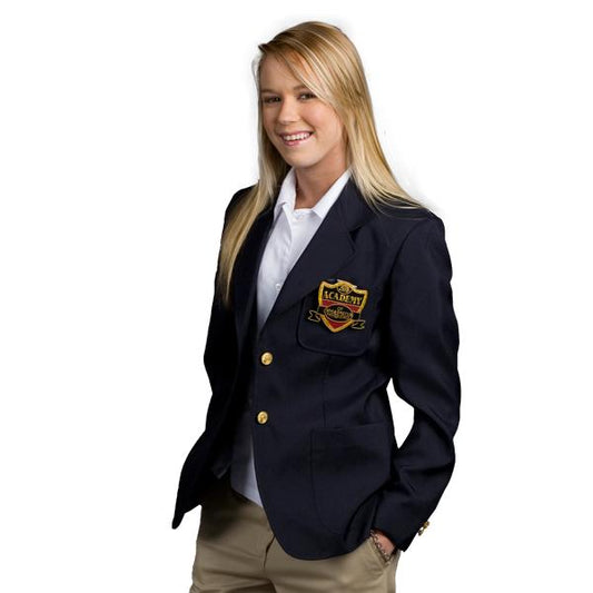 LADIES' REGULAR S/B BLAZER W/PATCH POCKETS