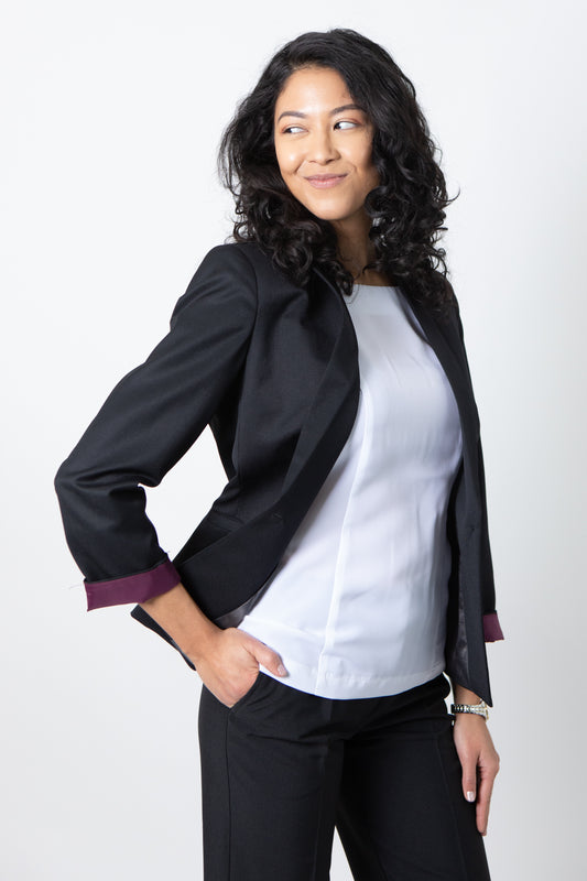 Women’s Easywear™ Bridget Shawl Lapel Blazer #20509-Tall