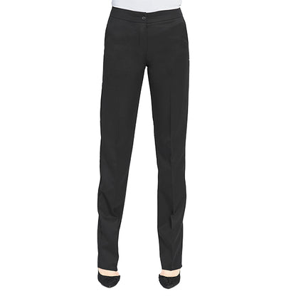 LADIES' TAILORED FRONT STRAIGHT LEG PANT