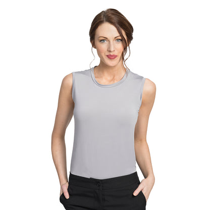 LADIES SLEEVELESS PULL ON SHELL