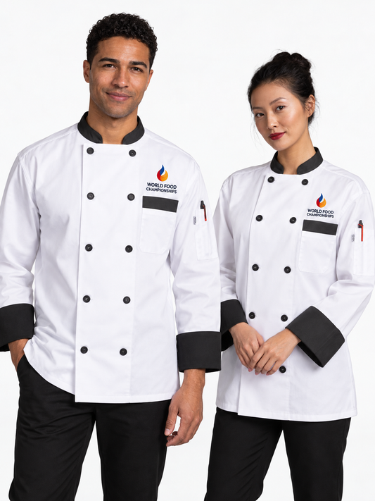 Spun Poly Maven Chef Coat #U0404P (WFC)