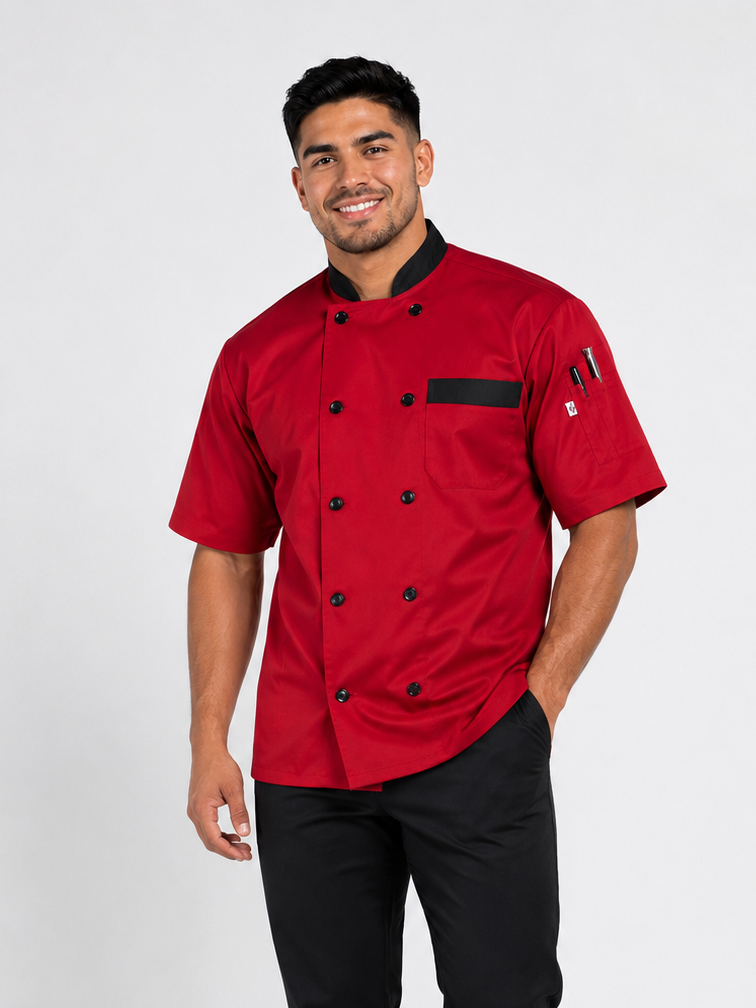 Bristol Short Sleeve Chef Coat #U0423