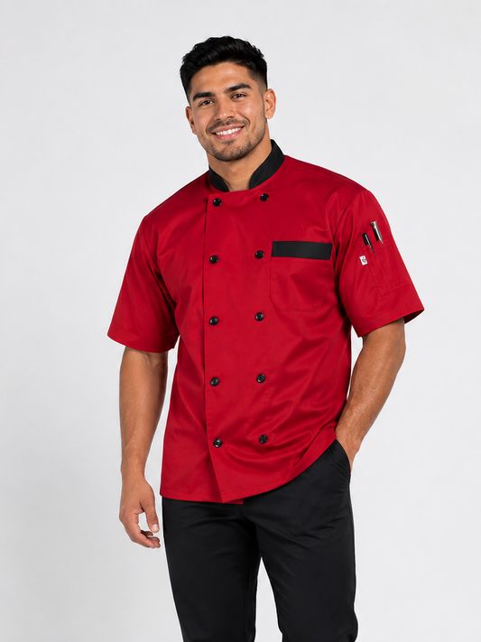 Bristol Short Sleeve Chef Coat #U0423