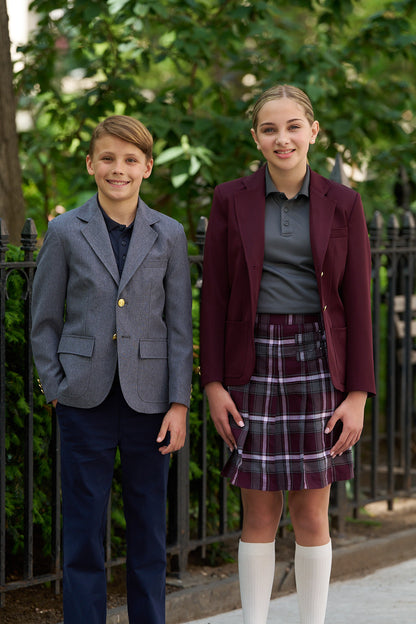Girls' 2-Button UltraLux™ 100% Polyester Blazer
 #4000C