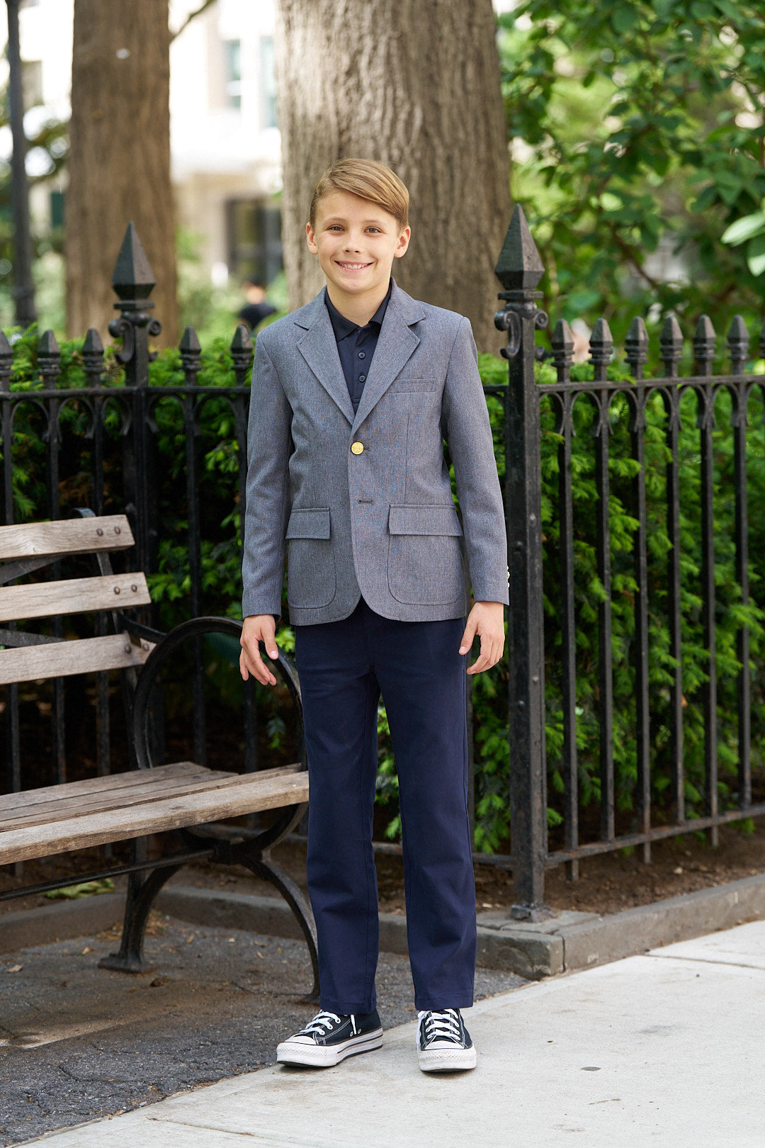 Boys’ 2-Button UltraLux 100% Polyester Blazer #3000C-REG