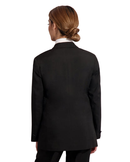 WOMANS POLYESTER TUX COAT