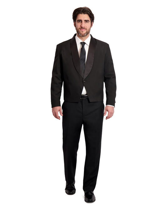 MENS CROPPED ETON TUXEDO JACKET