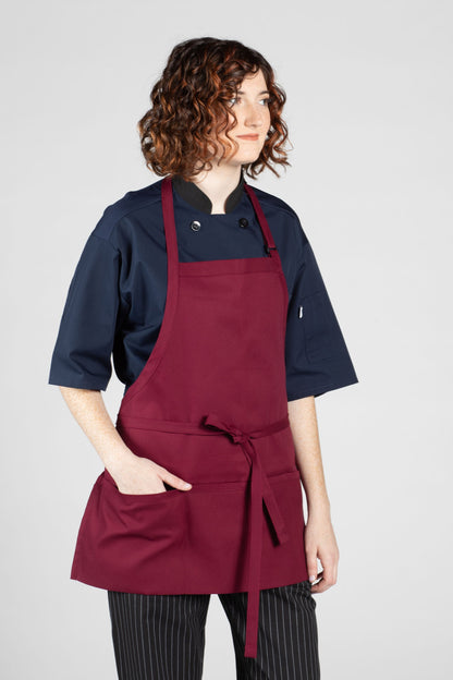 Adjustable Pocket Bib Apron #3011