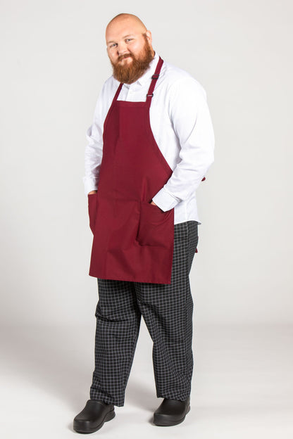 Two-Pocket Bib Apron #3016